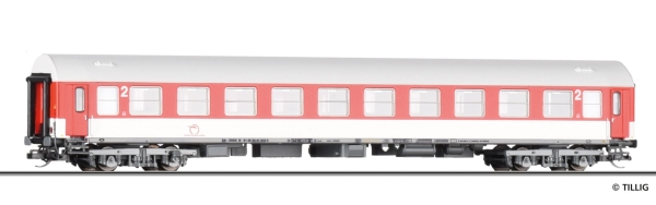 Tillig 16415 - Spur TT Reisezugwagen 2. Klasse, Typ Y/B 70, der ZSSK, Ep. VI