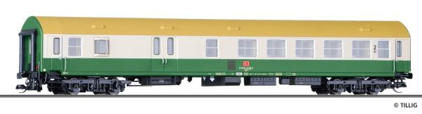 Tillig 16499 - Spur TT Reisezugwagen 2. Klasse mit Gepäckabteil BDs 275, Typ Y/B 70, DBAG, Ep.V