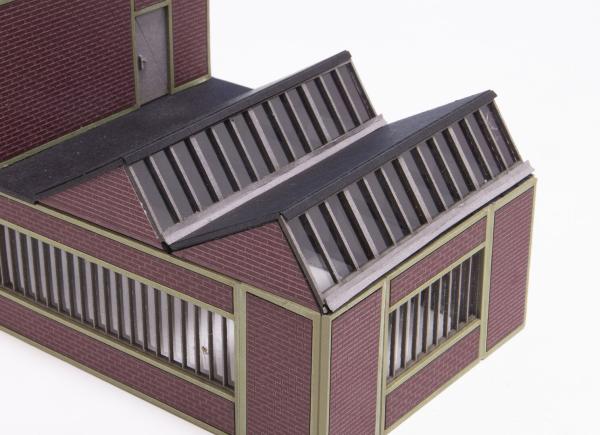 Joswood 17173 - Spur HO Baukastensystem Element Sheddach 3 Stück