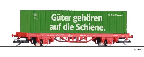 Tillig 17487 - Spur TT Containertragwagen Lgs der DBAG