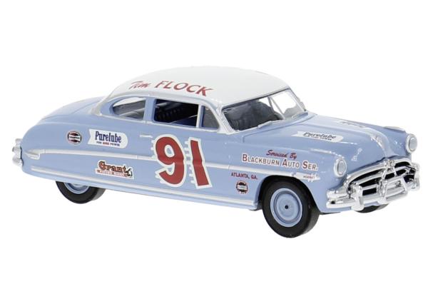 Brekina 18501 Spur HO Hudson Hornet von Tim Flock, NASCAR-Champ 1952