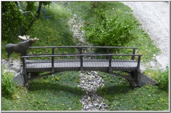 Joswood 19108 - Holzbrücke für Fußgänger