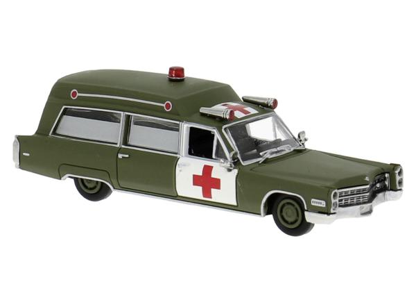 Brekina 19789 Spur HO Cadillac Meteor Ambulance der US Army