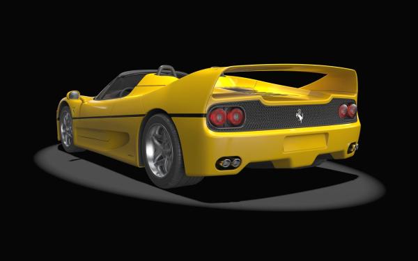 Pocher HK63 - Ferrari F50 – Giallo Modena – Bausatz im Maßstab 1:8