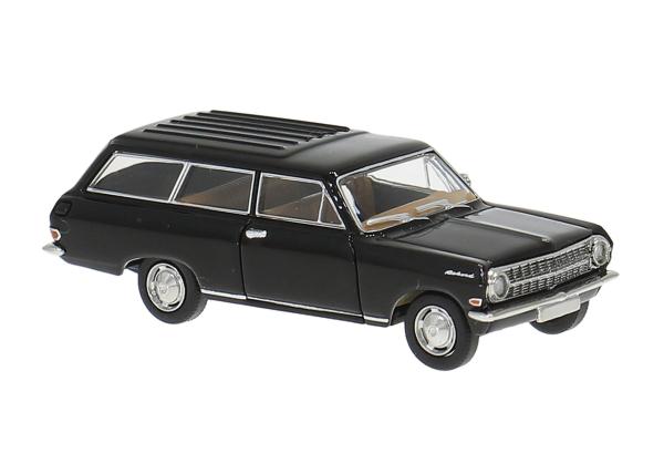 Brekina 20472 - Spur HO Opel Rekord A CarAVan schwarz