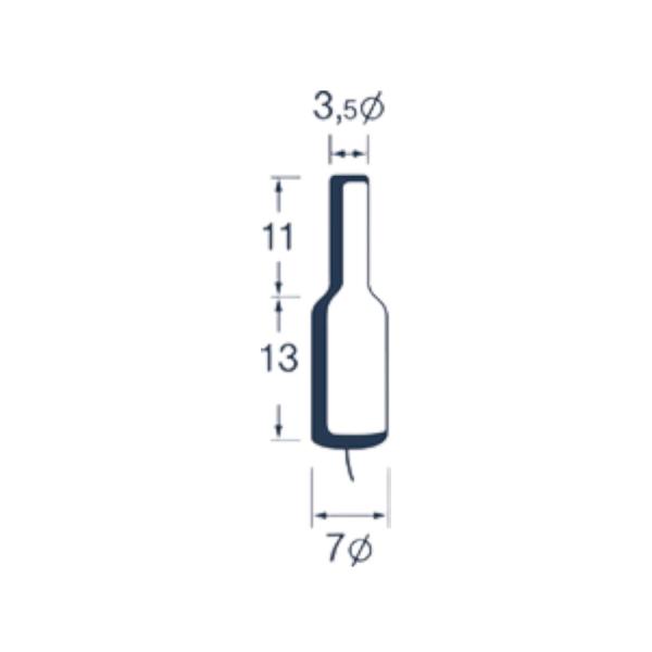 Steck-Dampfgenerator 8020 - Spur HO Ersatz (1 Stück)