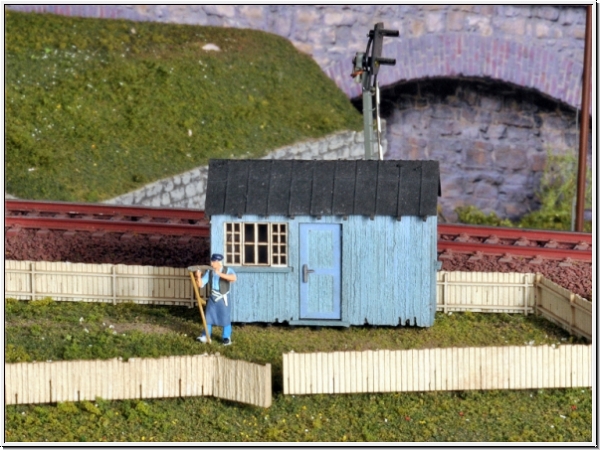 Joswood 21003 - Geräteschuppen blau