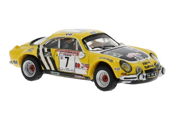 Brekina 14542 - Spur HO Renault Alpine A110 #7 Rallye Korsika