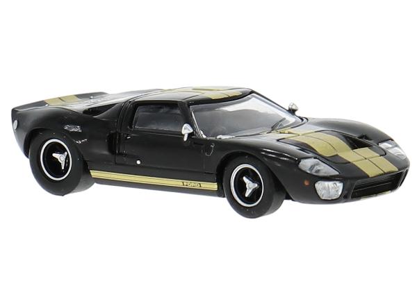 Brekina 18552 - Spur HO Ford GT40 schwarz/gold 1966
