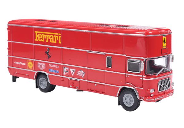 Brekina 58651 - Spur HO OM 150 Rolfo Koffer-Lkw Goodyear 1973