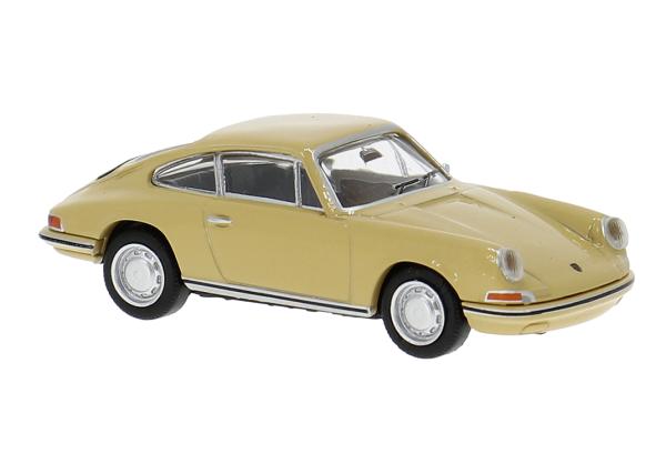 Brekina 91644 - Spur HO Porsche 911 Coupé hellgelb
