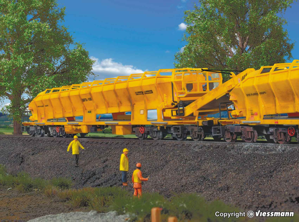 Kibri 26150 - Spur HO Materialförder- und Siloeinheit MFS 100, Fertigmodell