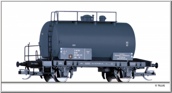 Tillig 17312 - Kesselwagen Udh, DR, Ep.IV 'VEB Zellstoffwerke Wittenberge'