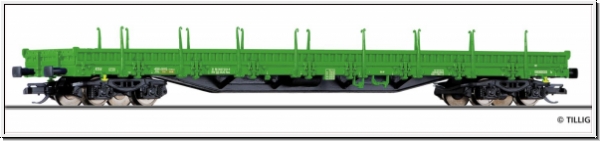 Tillig 18125 - Niederbordwagen Res, BUG Verkehrsbau AG, Ep.VI