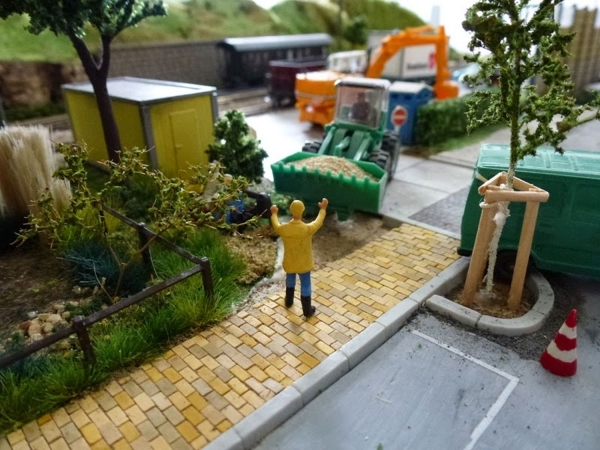 Juweela 28140 - Straßen-/Gehweg-Pflaster beige. Inhalt 10000 Stk.