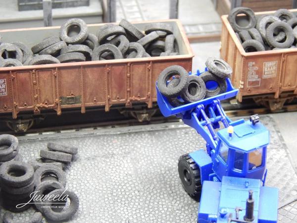 Juweela 28170 - Spur HO Altreifen LKW, 20g, 1:87