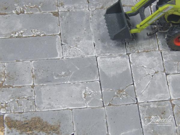 Juweela 28294 - Spur HO Hofplatten groß 34x17, 60 Stück