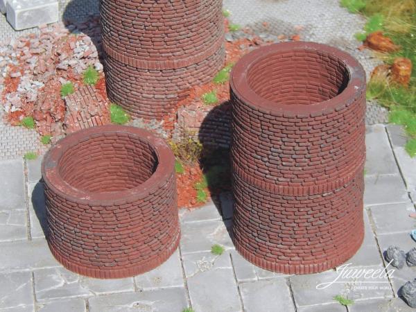 Juweela 28423 - Spur H0 Rubble in the Box – Industrieschornstein Erweiterung