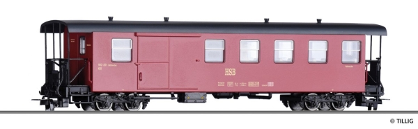 Tillig 13947 - Spur HOm Packwagen KBD , HSB