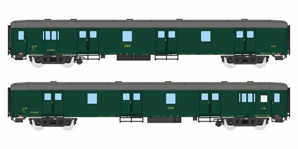 Igra Modell 97210019 Spur HO - Gepäckwagen Da, CSD, Ep.III