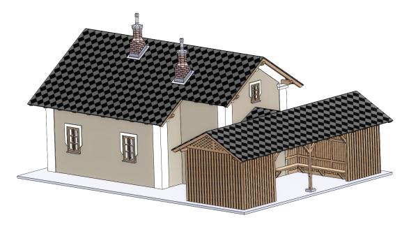 Igra Modell 261005 - Spur HO Wachhaus mit Warteraum