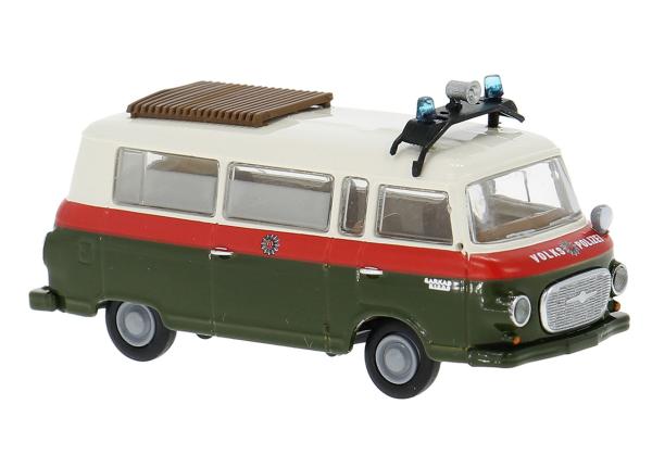 Brekina 30045 - Spur HO Barkas B 1000 Bus, Volkspolizei