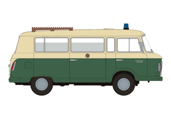Brekina 30048 - Spur H0 Barkas B1000 Bus "Volkspolizei", 1960
