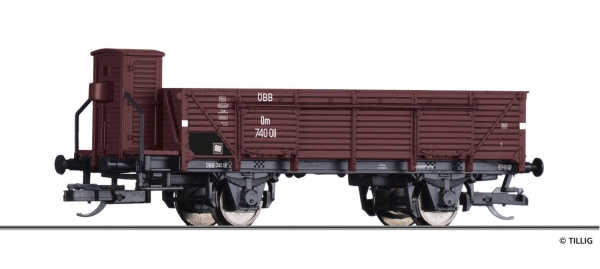 Tillig 17627 - Spur TT Offener Güterwagen Om der ÖBB