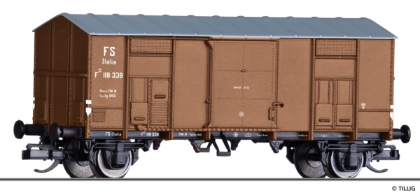 Tillig 14890 - Spur TT Gedeckter Güterwagen Fc, FS