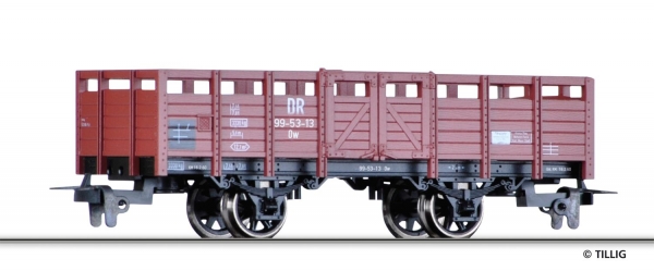 Tillig 05914 - Spur HOe Offener Güterwagen Ow, DR