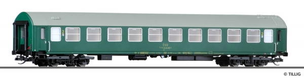Tillig 16411 - Spur TT  Personenwagen Typ Y, 2. Klasse, CSD