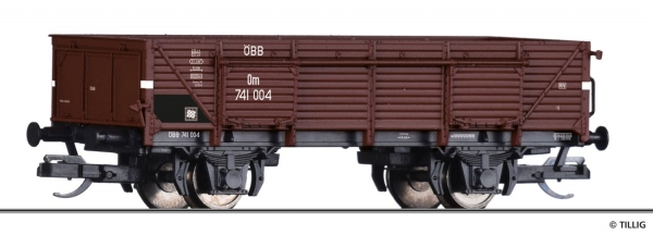 Tillig 17630 - Spur TT Offener Güterwagen Om, ÖBB