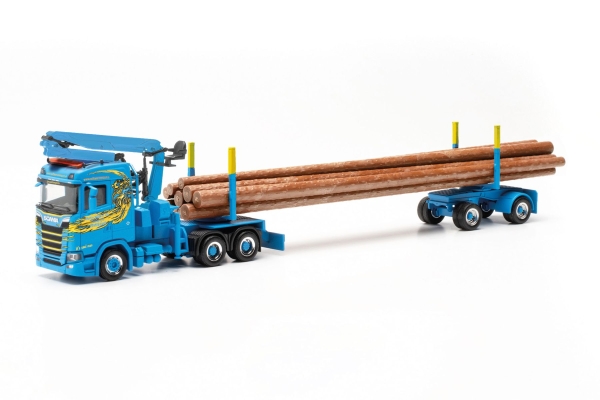 Herpa 317030 - Scania CS 20 ND Langholztransporter "Martin Wittwer", CH