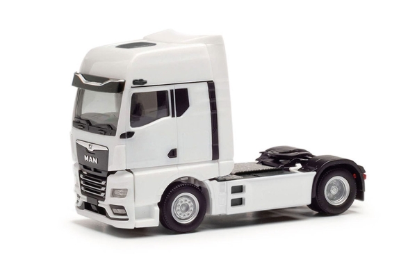 Herpa 317108 - MAN eTGX Zugmaschine, weiß