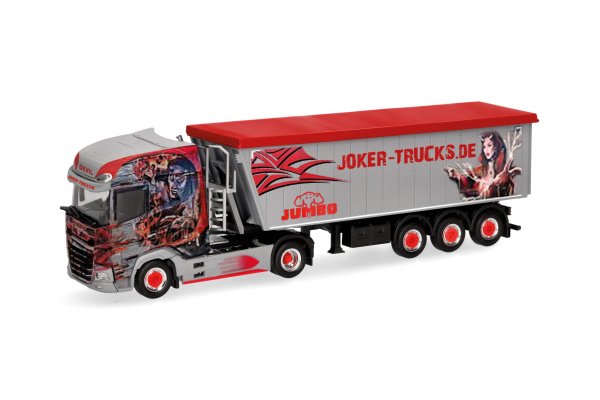 Herpa 319546 - Spur HO DAF XG+ Stöffelliner-Sattelzug "Joker Trucks / Tamara"