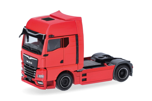 Herpa 319751 - Spur HO MAN eTGX GX Zugmaschine 2achs, rot