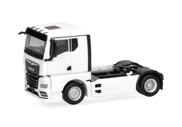 Herpa 320535 - Spur HO MAN TGX GN Zugmaschine 2achs, weiß
