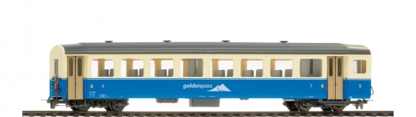 Bemo 3267330 - Spur HOm MOB B 210 Leichtmetallwagen