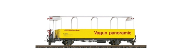 Bemo 3280113 - Spur HOm RhB B 2098 offener Aussichtswagen