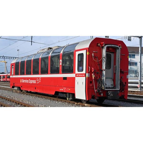 Bemo 3294157 - Spur HOm RhB Bp 2507 Panoramawagen "50 Jahre BEX"