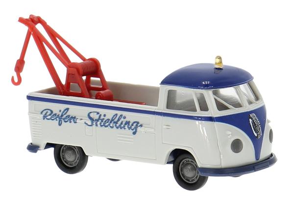 Brekina 32988 - Spur HO VW T1b Abschleppwagen "Reifen"