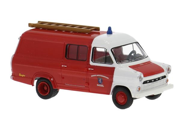 Brekina 34169 - Spur HO Ford Transit der hessischen Landesfeuerwehrschule