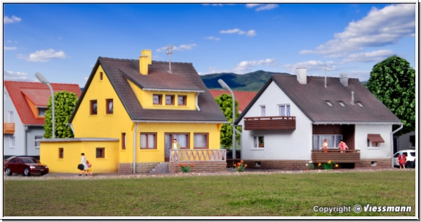 Kibri 37041 - Spur N Einfamilienhaus Amselweg, 2 Stück
