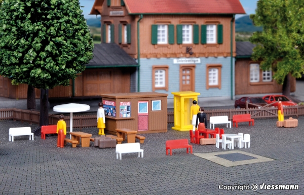 Kibri 37490 - Spur N Ausgestaltungs-Set mit Figuren