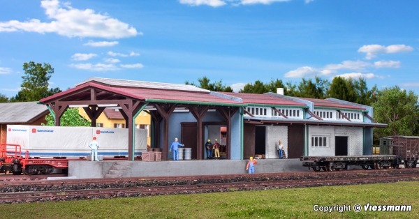 Kibri 37809 - Spur N Güterschuppen