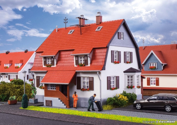 Kibri 38162 - Spur HO Wohnhaus mit Erker