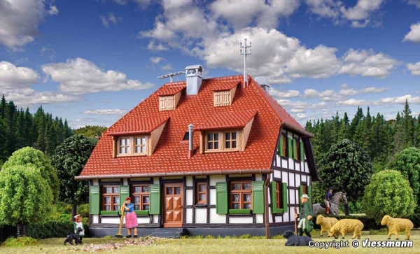 Kibri 38165 - Spur HO Fachwerk Bauernhaus