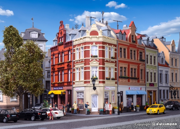 Kibri 38355 - Spur HO Eckhaus am Hanseplatz