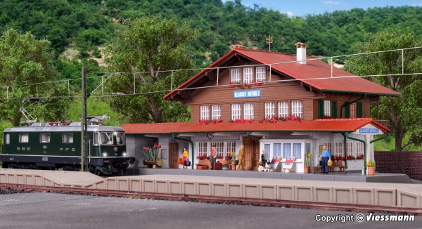 Kibri 39508 - Spur HO Station Blausee Mitholz
