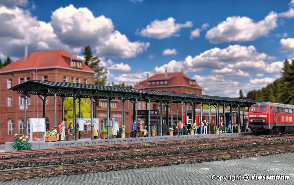Kibri 39569 - Spur HO Bahnsteig Kienbach